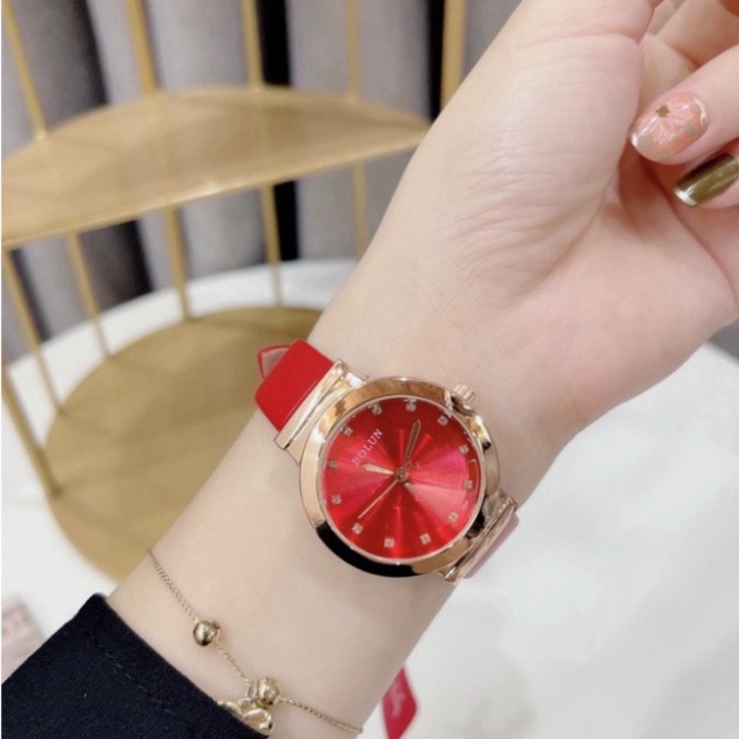 Đồng Hồ Bolun Nữ Dây Da, [BH 12 Tháng ], Đồng Hồ Thời Trang Cao Cấp | BigBuy360 - bigbuy360.vn