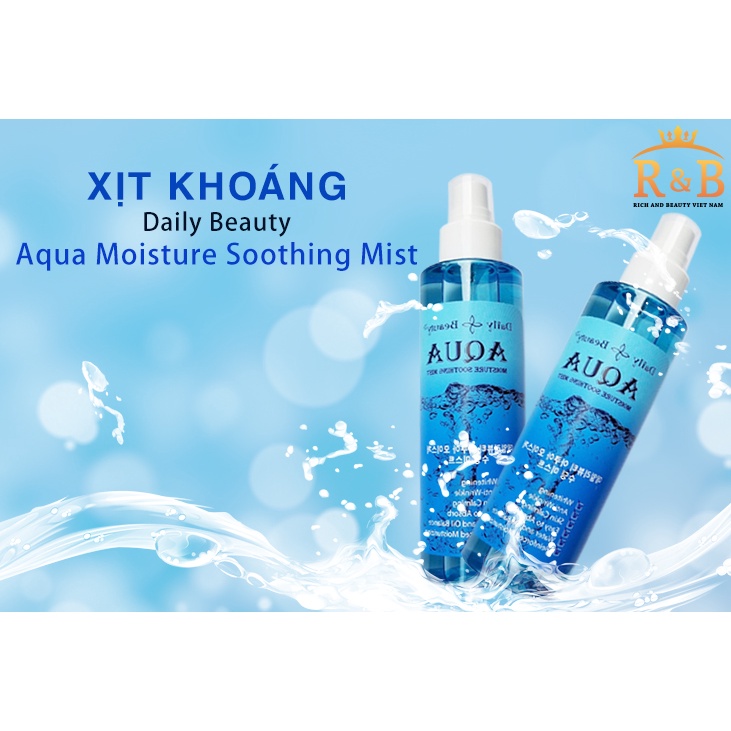 Xịt khoáng Aqua R&B Hàn Quốc | BigBuy360 - bigbuy360.vn
