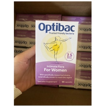 (sỉ ib) Men vi sinh Optibac tím (Optibac For Women) chuẩn nội địa UK lọ 30v và 90v