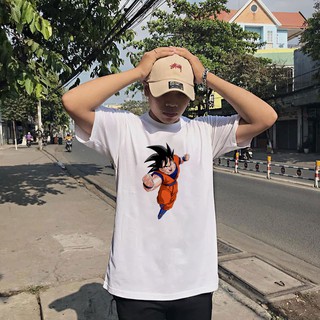 Áo Thun Phim Hoạt Hình Son Goku 7 Viên Ngọc Rồng ( Có Size Trẻ Em ) 111.115
