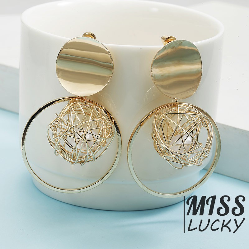 Khuyên tai nữ kiểu dáng thời trang phong cách Hàn Quốc