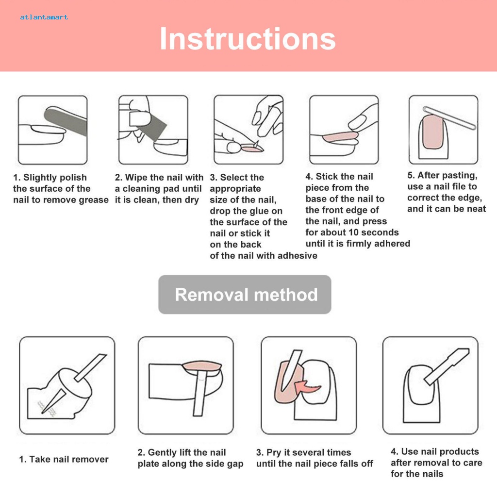 Atl| Móng Tay Giả Mini Màu Cà Phê Sáng Lấp Lánh An Toàn Cho Dạ Hội