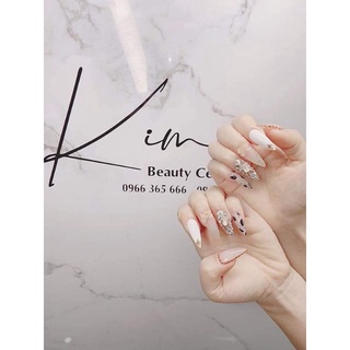 charm thỏ đá trang trí móng tay