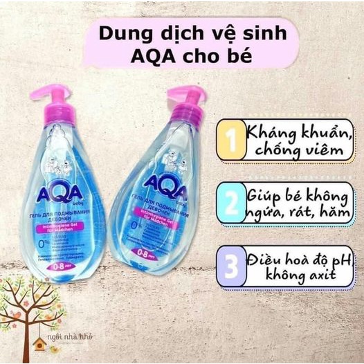 Dung Dịch Vệ Sinh BÉ Gái AQA