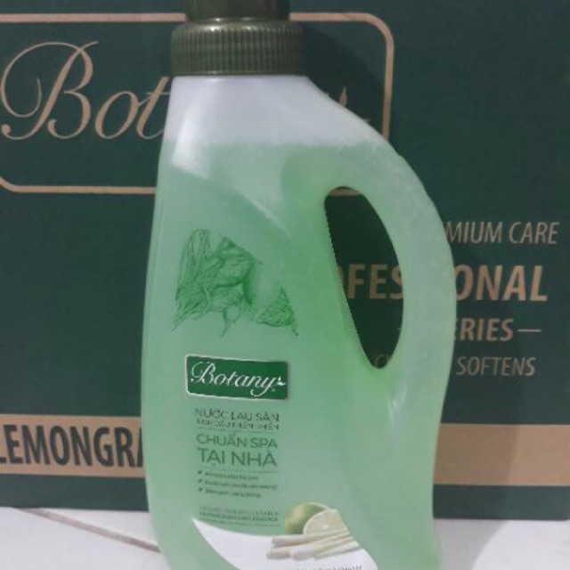 Nước lau sàn từ sả và chanh