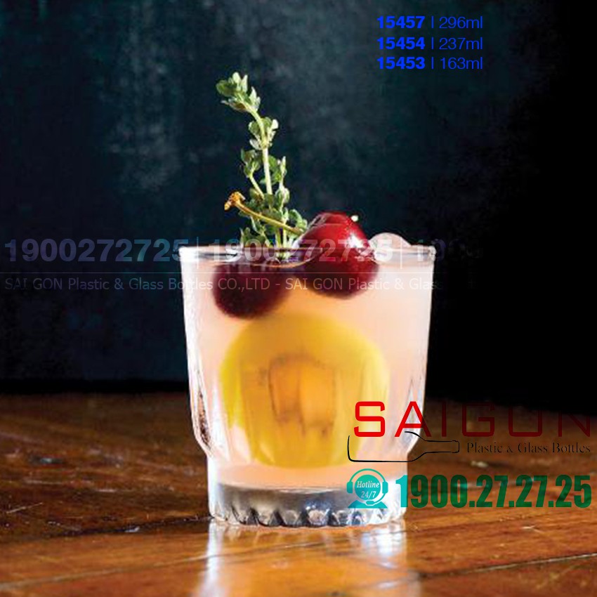 Ly Thủy Tinh Cường Lực Winchester DuraTuff Rocks 163ml | 237ml | 296ml , Tùy Chọn Dung Tích , Nhập Khẩu E.U
