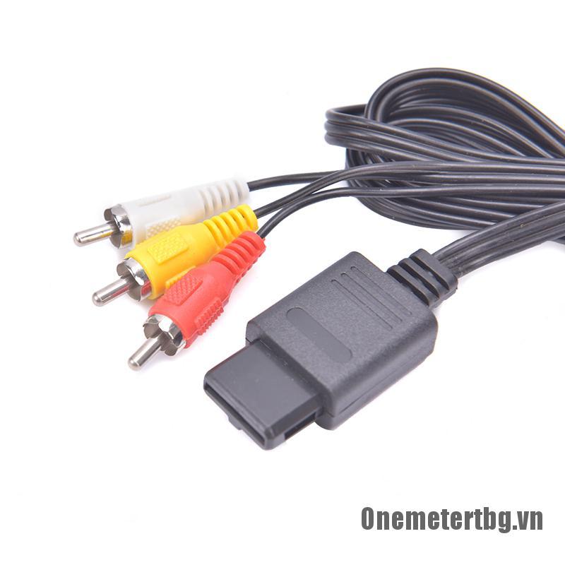 Dây Cáp Âm Thanh N64 Snes 6ft Rca Tv Av Cho Máy Chơi Game | BigBuy360 - bigbuy360.vn