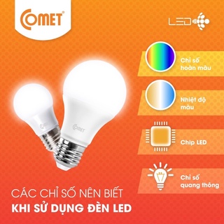 (XẢ KHO)Bóng led 7W Comet mã mới CB01F0073/76