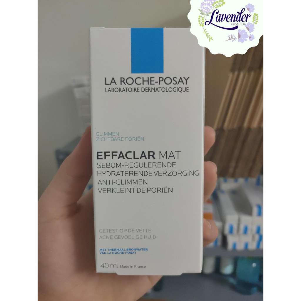 Kem dưỡng ẩm kiềm dầu La roche Posay Effaclar Mat