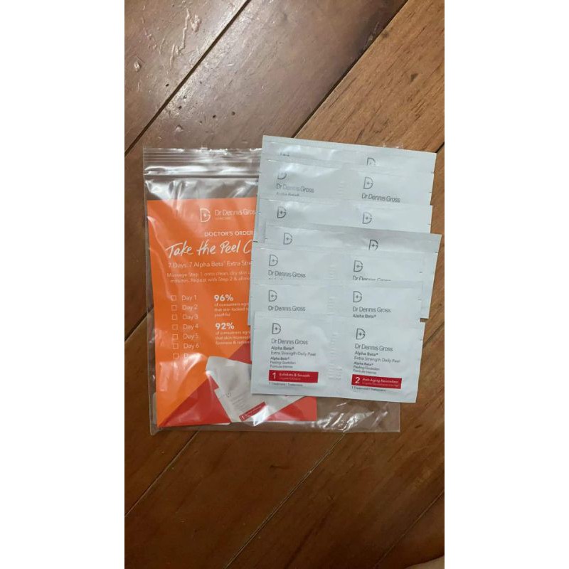 [ Combo 10 / 20 / 30 sét ] Pad Tẩy Tế Bào Chết Dr Dennis Gross Skincare Alpha Beta Extra Strength Daily Peel