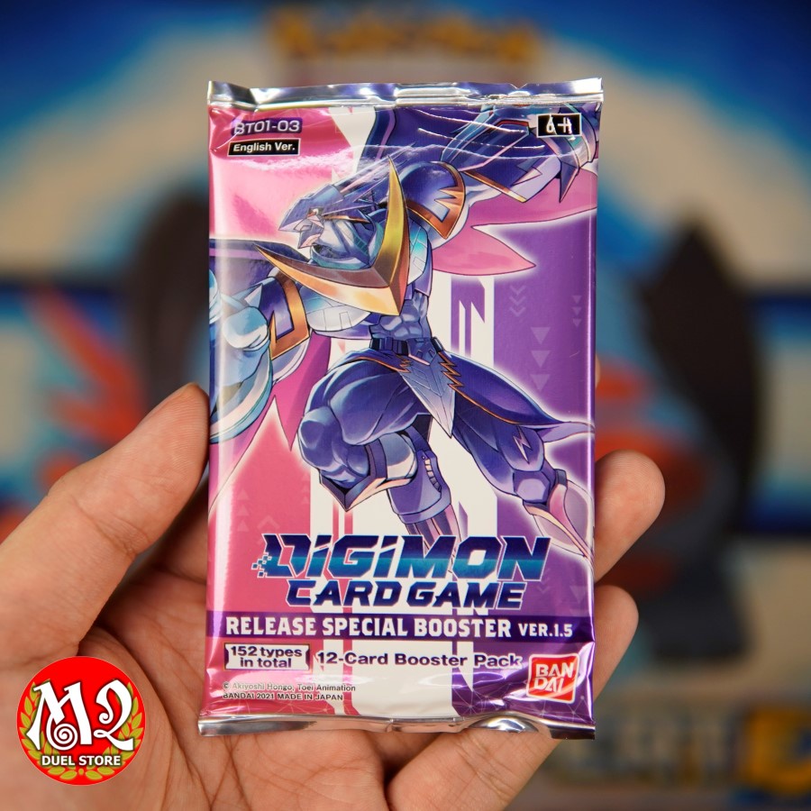 Gói thẻ bài Digimon Card Game: Booster Pack VER.1.5 - M2 Special Edition  - Giao pack hình ngẫu nhiên