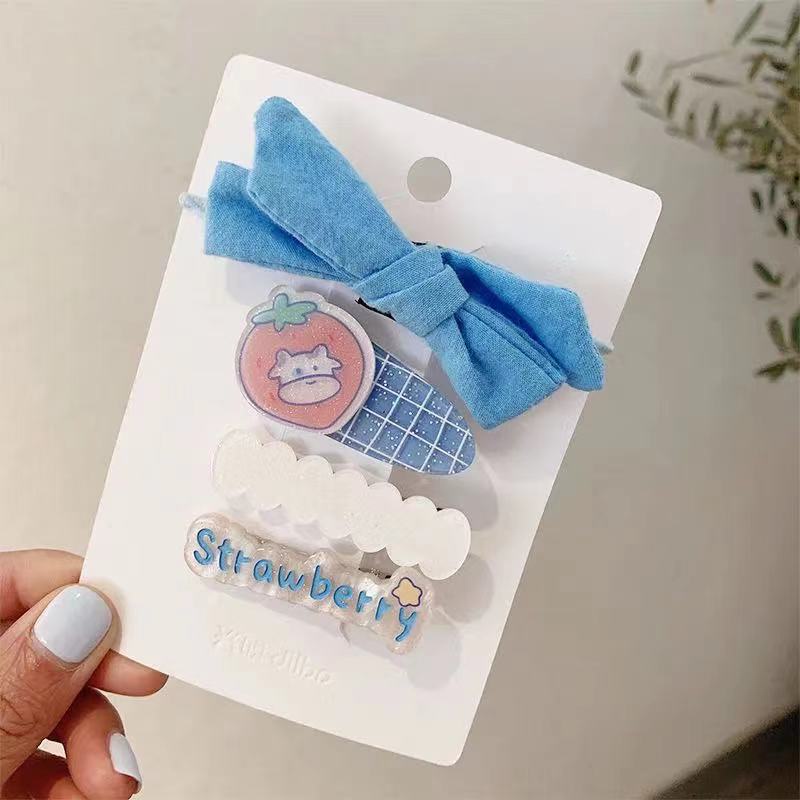 Kẹp Tóc Bb 2021 Họa Tiết Hoạt Hình Dễ Thương Cho Bé Gái Mới