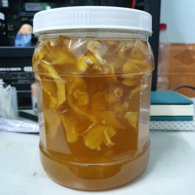 Mật Ong Ngâm Gừng Hũ 1KG