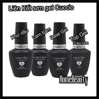 Cặp Base Gel + Top gel CUCCIO MỸ