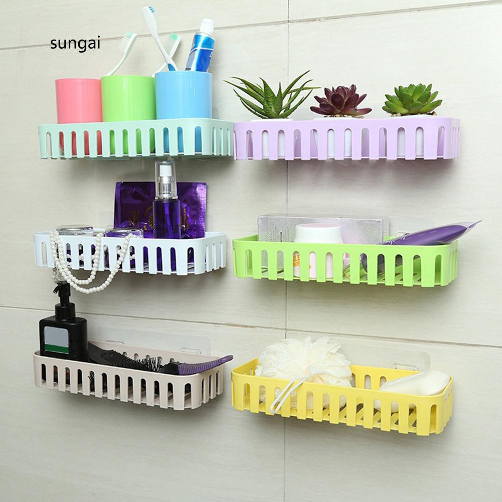 Khay để đồ treo tường đa năng bằng nhựa kích thước 26cm x 11cm x 4.5cm tiện dụng | BigBuy360 - bigbuy360.vn