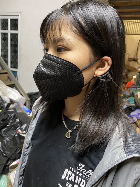 (Túi 3 chiếc) Khẩu trang 3D Dr.Mask 4 lớp than hoạt tính | BigBuy360 - bigbuy360.vn