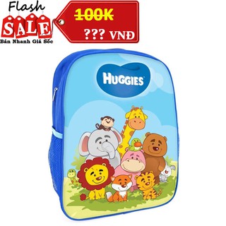 Balo huggies - màu xanh dương