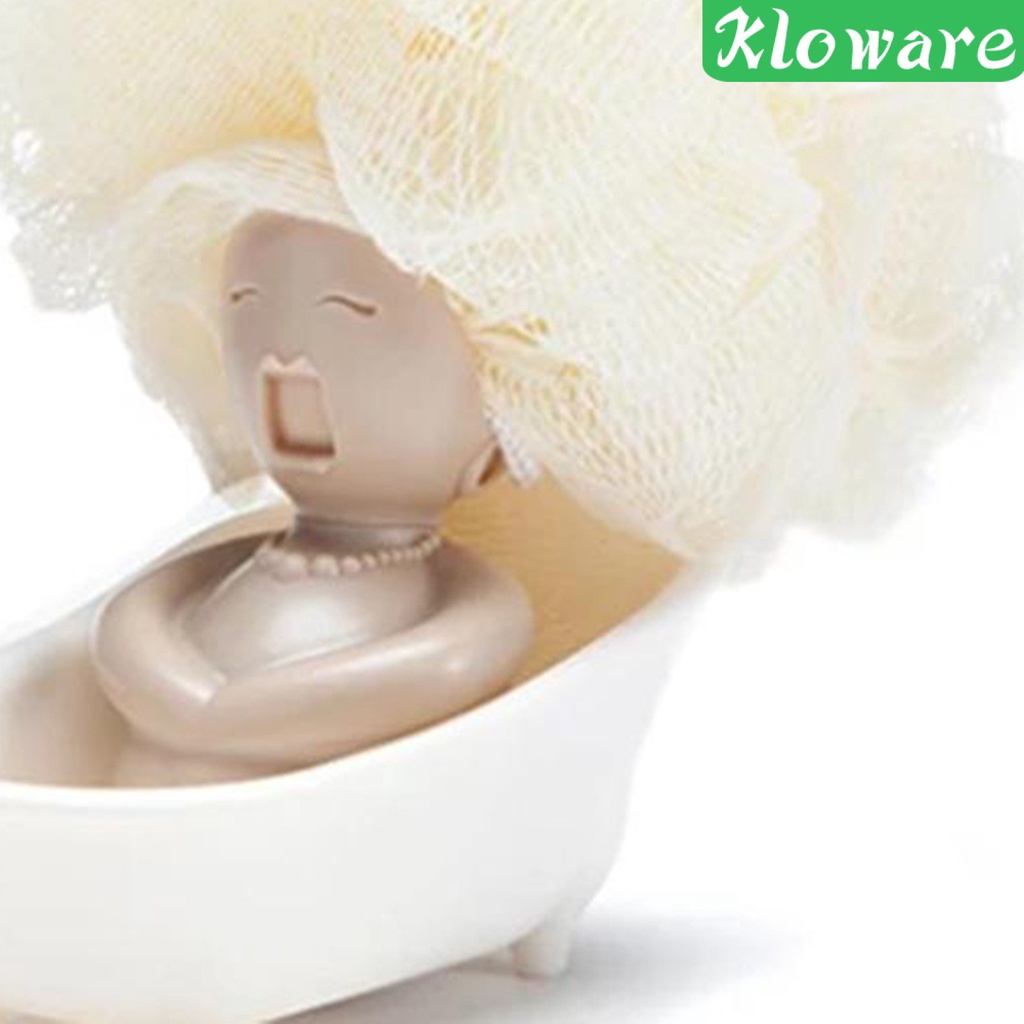 [Kloware] Giá Đỡ Bọt Biển Rửa Chén / Xà Phòng Hình Bồn Tắm Sáng Tạo