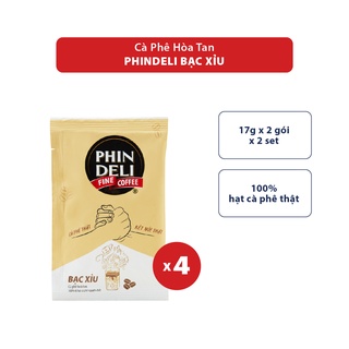 [Combo 2] Set Gói Cà Phê Hòa Tan PhinDeli 3in1