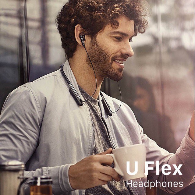 Tai Nghe Bluetooth SAMSUNG U Flex, Kiểu dáng thể thao ôm tai không lo rơi ta nghe