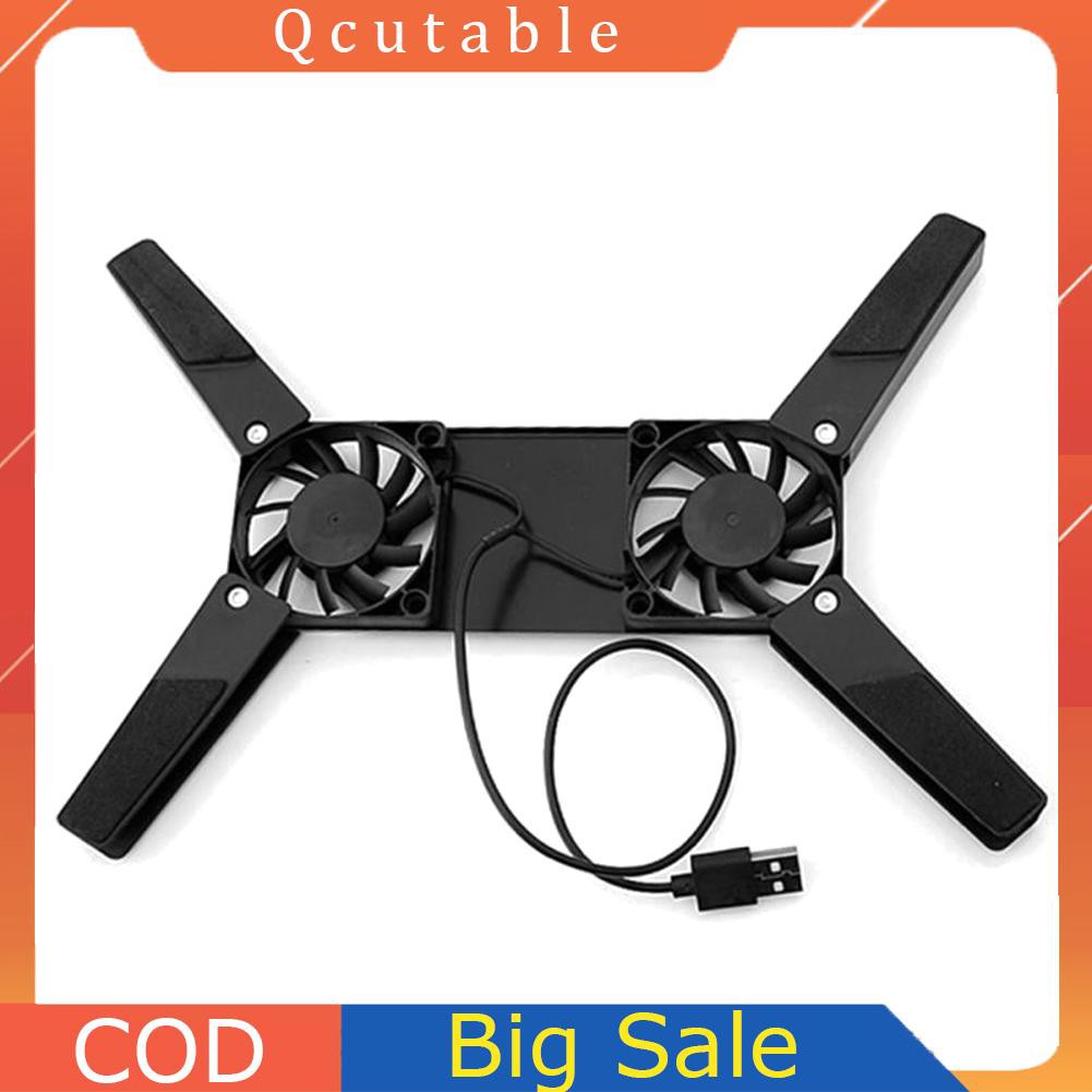 Đế Tản Nhiệt Với 2 Quạt Usb Cho Notebook Pc