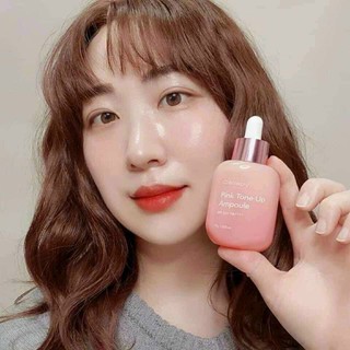 Serum nâng tone pink tone up ampoule