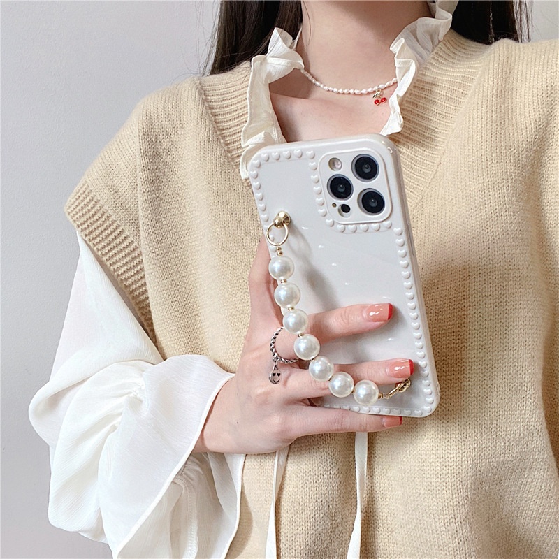 Ốp lưng iphone DÂY ĐEO ĐÍNH HOA ip7,8,plus/X,XS/XSMAX/11/11/12,pro,max/13.pro.max LOẠI ĐẸP