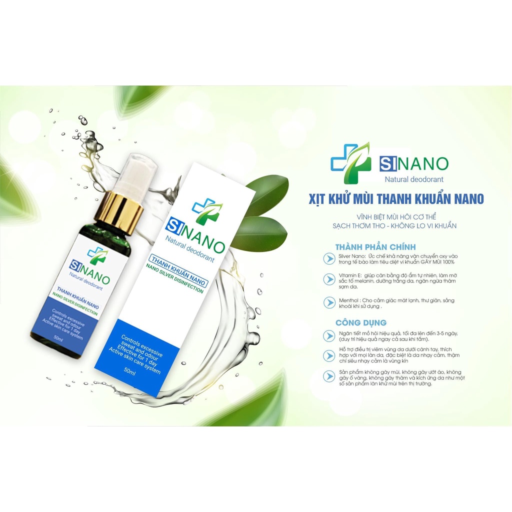 Xịt khử mùi hôi nách, hôi vùng kín, hôi chân, mồ hôi tay hiệu quả ngay lần xịt đầu tiên | BigBuy360 - bigbuy360.vn