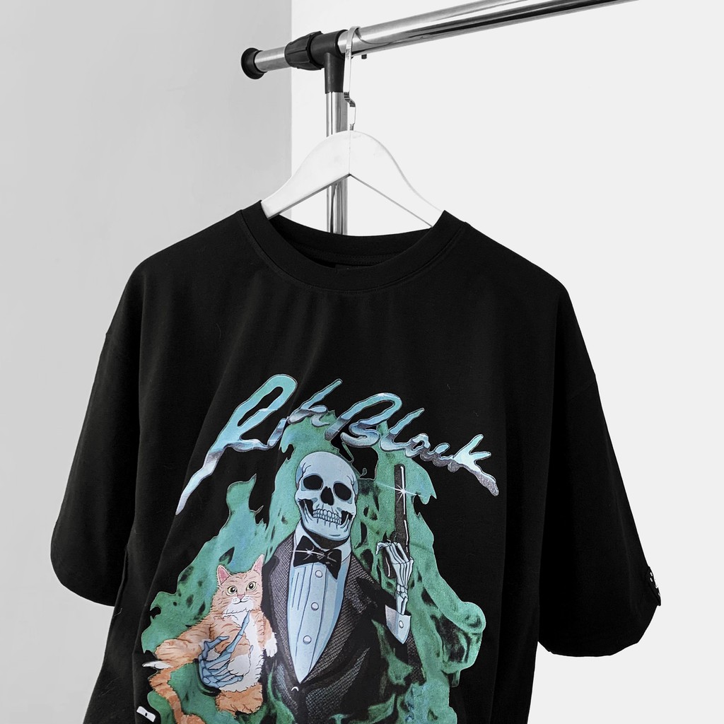 Áo thun oversize Green Flame , áo phông cotton nam nữ unisex, ODIN CLOTHING | BigBuy360 - bigbuy360.vn