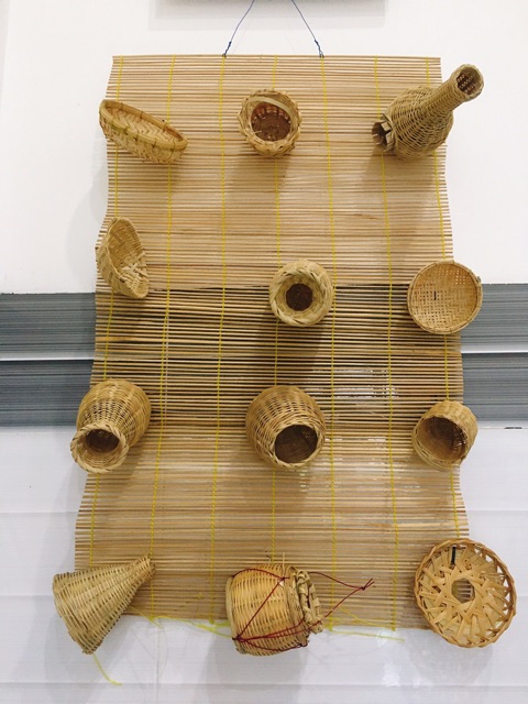 Vỉ Mây Tre Trang Trí 12 Món Ngẫu Nhiên- Nét Đẹp Từ Thiên Nhiên