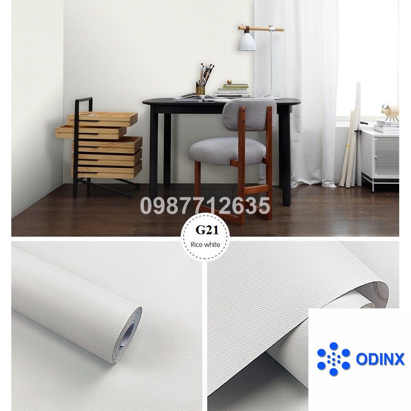 [SALE] 10m Giấy dán tường MỘT MÀU nhiều mẫu - khổ rộng 45cm (có sẵn keo)