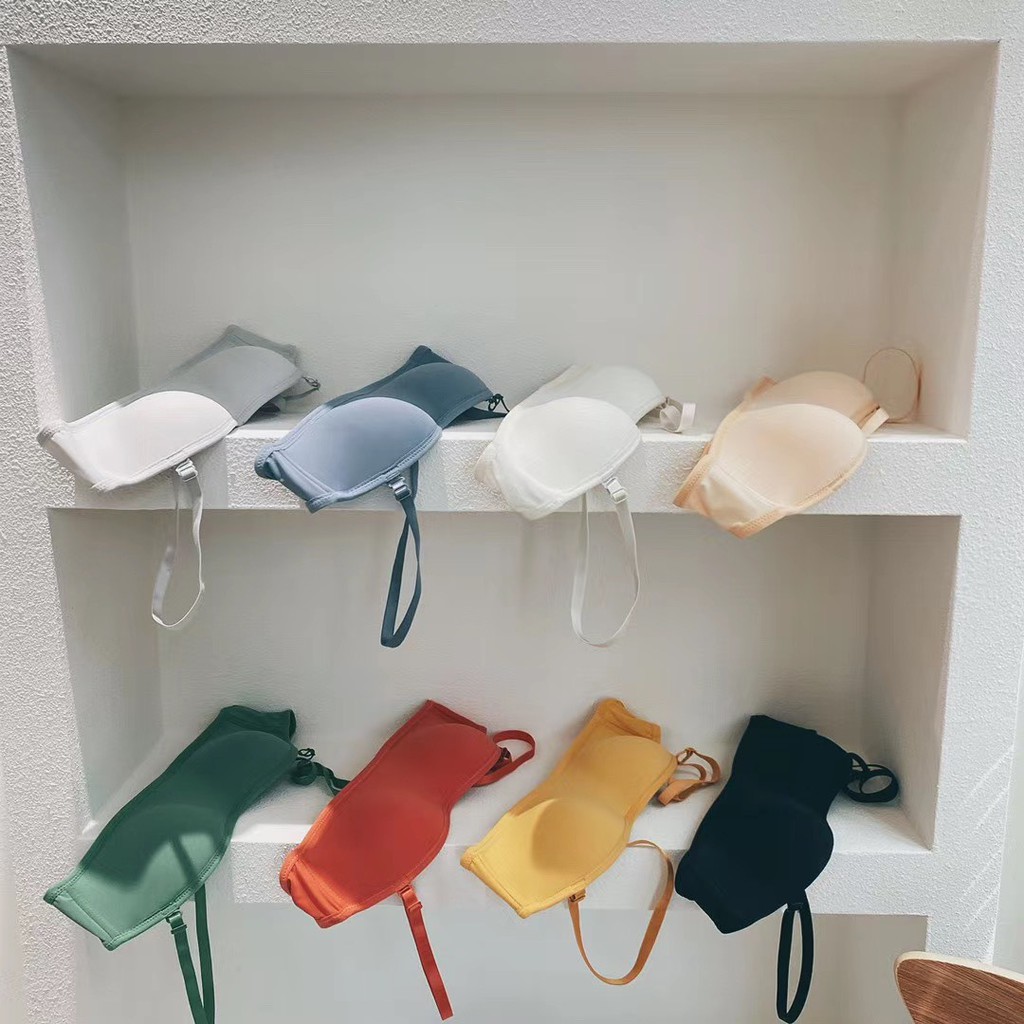 Áo Lót Nữ Không Gọng ❤️FREESHIP❤️ Áo Ngực Nữ trơn dây dẹt thời trang cao cấp tôn vòng 1 gợi cảm quyến rũ mã AL01 | BigBuy360 - bigbuy360.vn