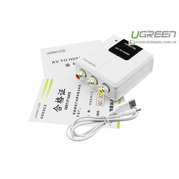 Bộ chuyển đổi AV to HDMI cao cấp chính hãng Ugreen 40225