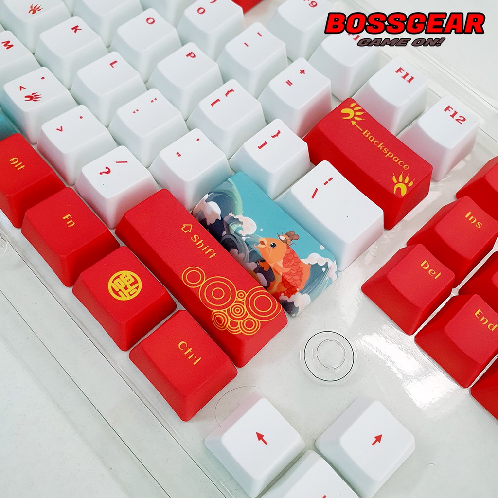 Keycap 108 Phím PBT Dye Sub Year Of The Mouse CỰC ĐẸP ( Thick PBT, OEM Profile, Ansi Layout) CỰC ĐẸP