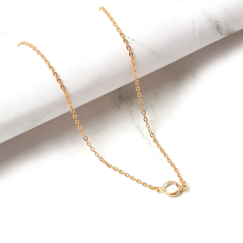 Vòng cổ Hợp Kim Kiểu Dáng Đơn Giản Thời Trang Dành Cho Nữ