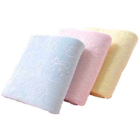 [Khăn tắm siêu thấm] Khăn tắm / Khăn quấn bé xuất Nhật 140x70 cm