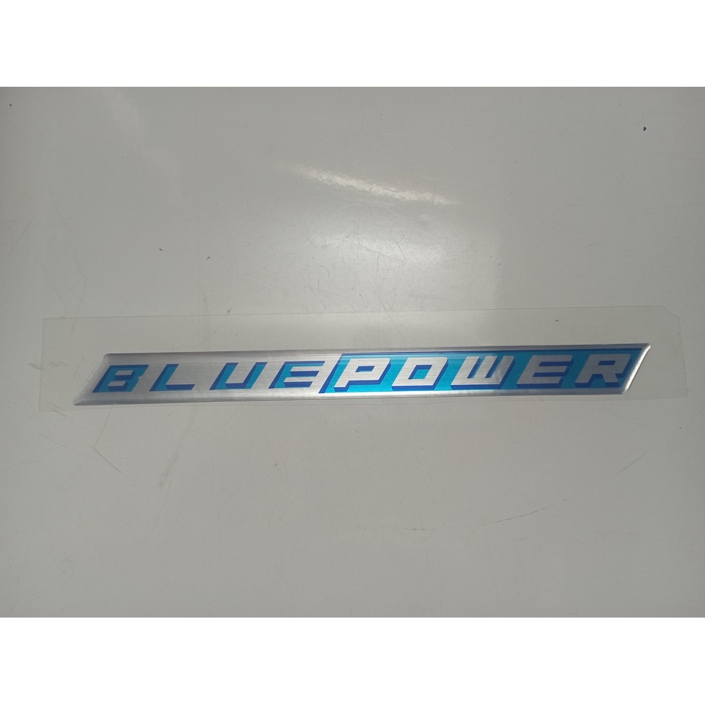 Decal chữ BLUEPOWER dành cho dòng xe ISUZU hàng chính hãng