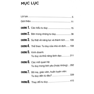 Sách > Tâm Lý Học Thành Công - Mindset (Tái Bản Mới Nhất - Nhà tâm lý học nổi tiếng Carol S. Dweck)