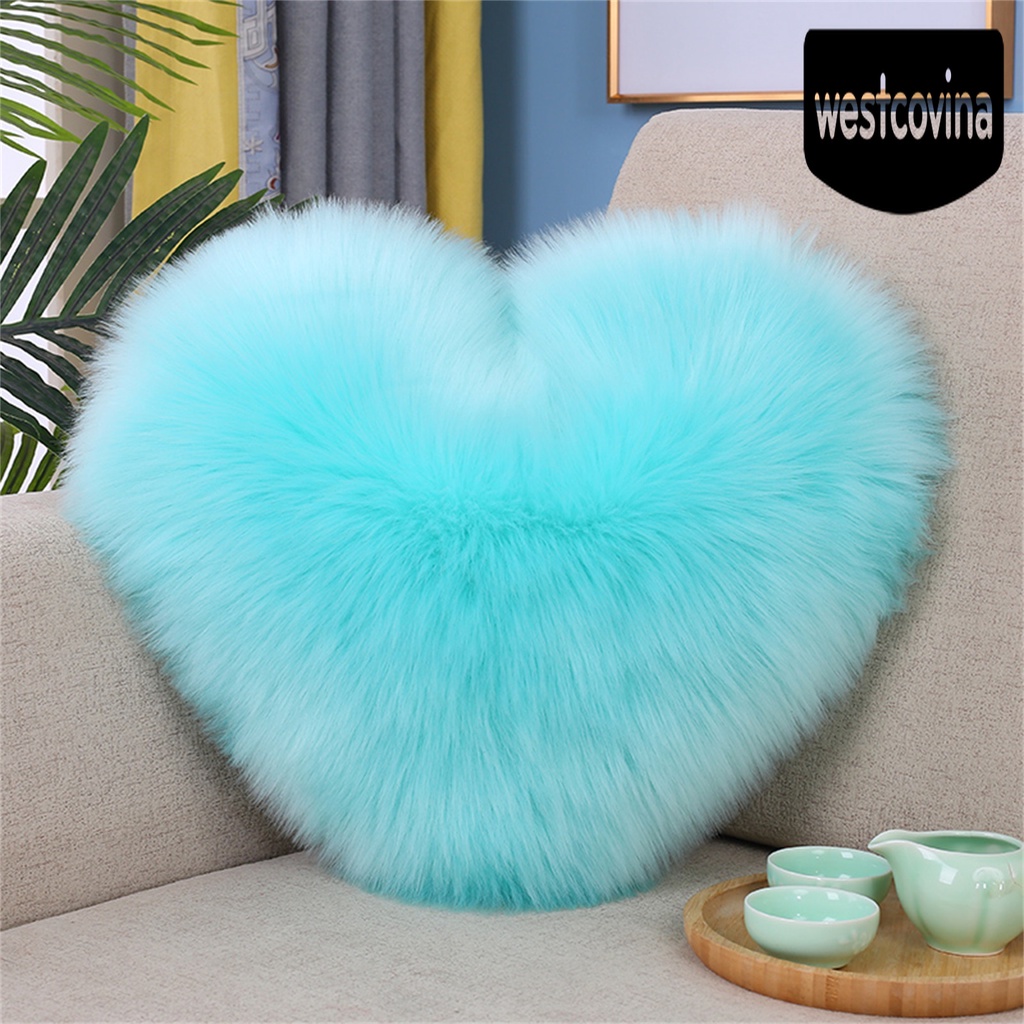 [Hot]☀ Gối Tựa Sofa Bằng Cotton PP Mềm Mại Hình Trái Tim Trang Trí Nhà Cửa