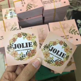 Tag giấy theo yêu cầu