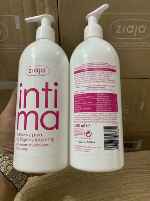 Dung Dịch Vệ Sinh Ziaja Intima 500ml