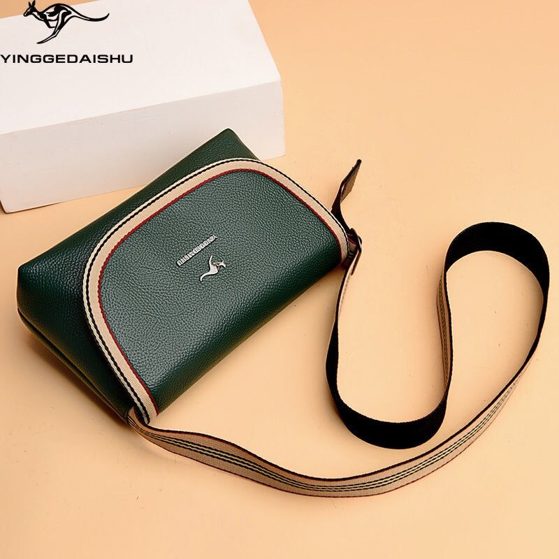 Túi Xách Da Đeo Chéo Phong Cách retro Thời Trang Cho Nữ* & ** &