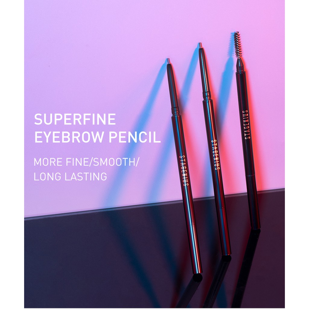 STAGENIUS Eyebrow Pencil Round & triangle Head Longlasting Waterproof Make Up Tools FOCALLURE | BigBuy360 - bigbuy360.vn