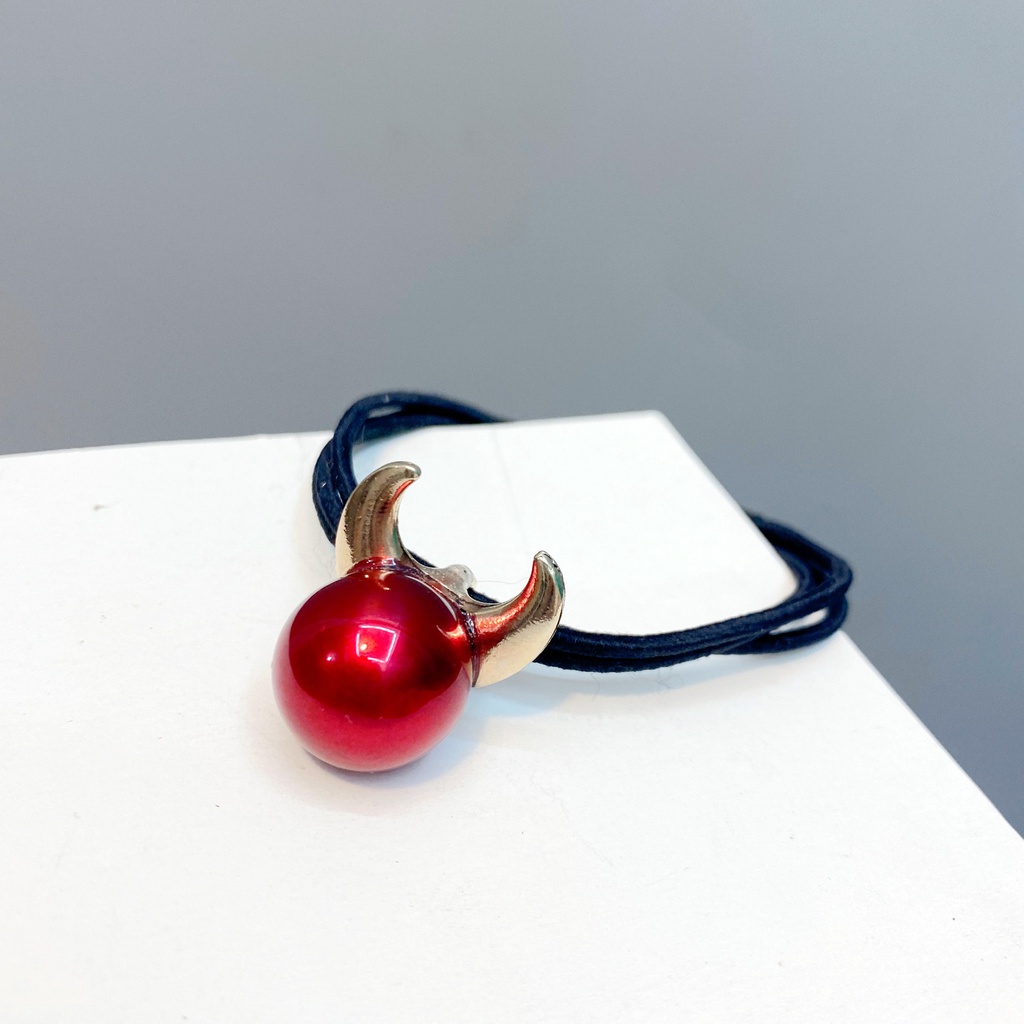 Dây Buộc Tóc Cao Su Co Giãn Đính Sừng Hươu Năm Mới 2022