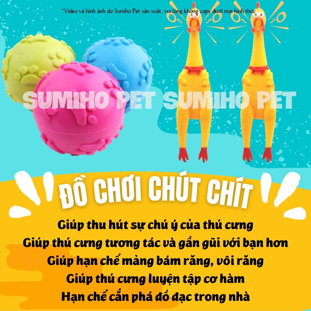 Đồ chơi tương tác với chó mèo Sumiho (Nhiều loại) phụ kiện cho thú cưng