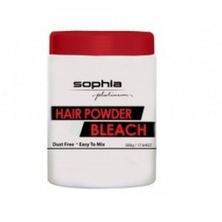 Bột rửa màu tóc Sophia Platinum Hair Powder Bleach - 500g