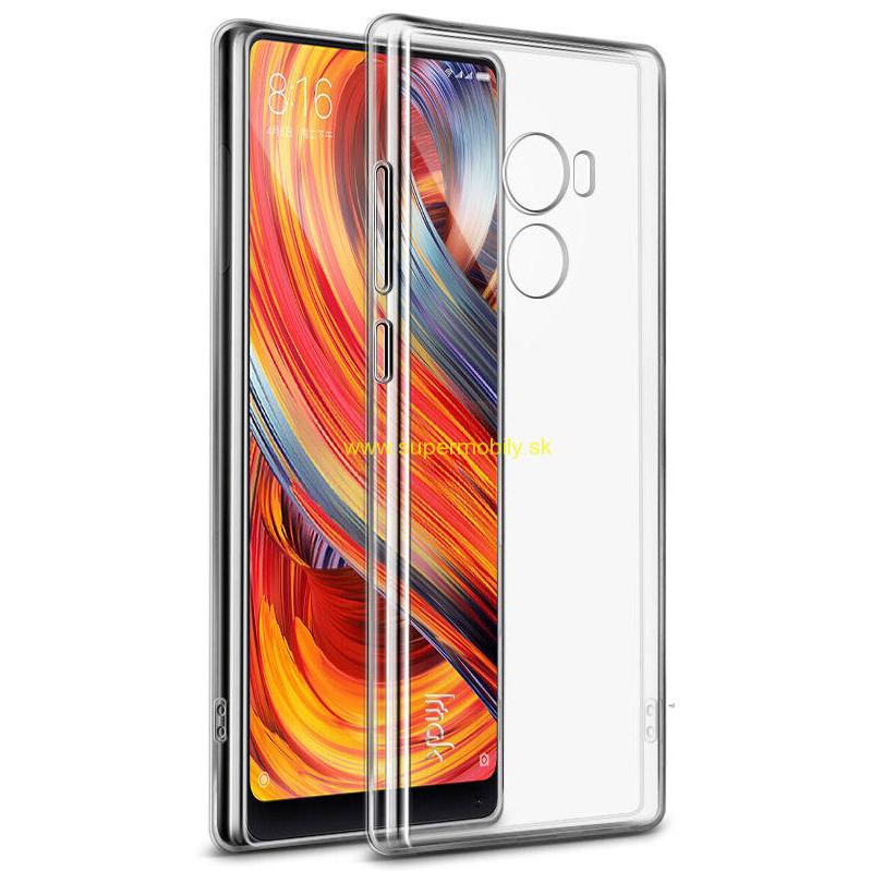 Ốp Xiaomi Mi Mix 2 dẻo trong suốt (Loại đẹp)