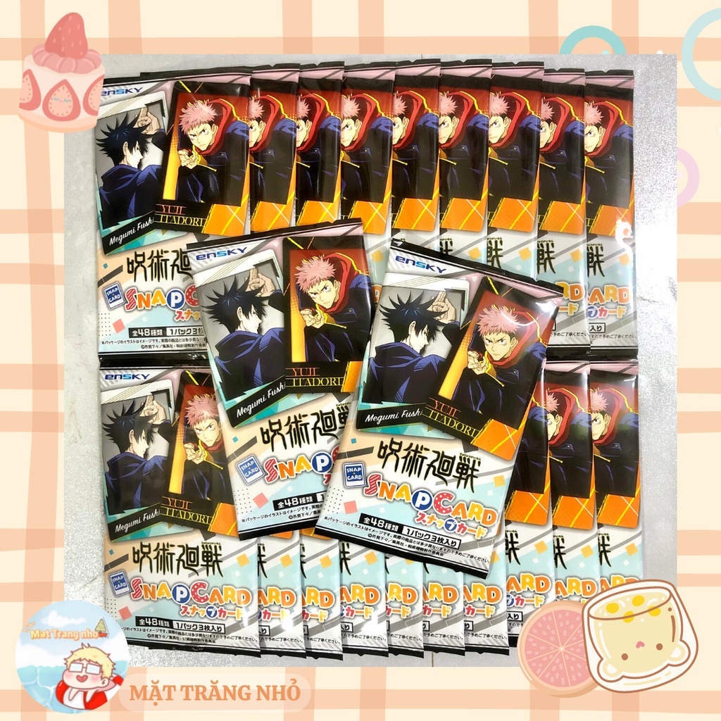 Thẻ snapmide Jujutsu Kaisen