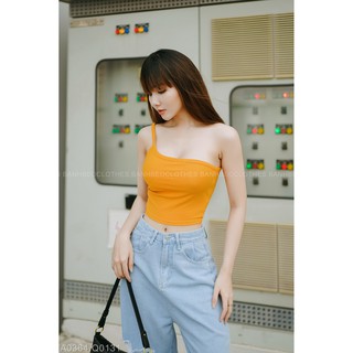 Croptop 1 dây lệch vai