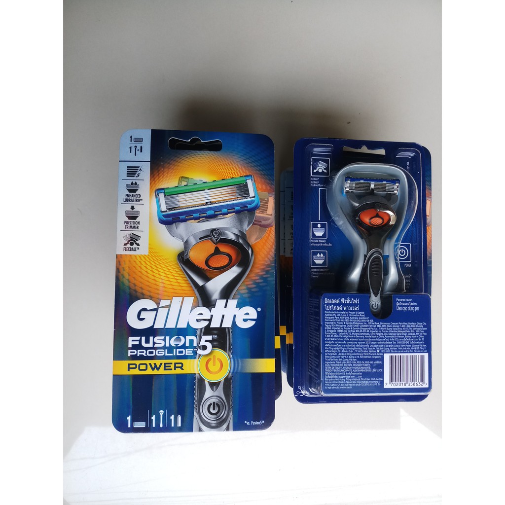 Dao cạo râu Gillette Fusion Proglide 5 ( xài pin)